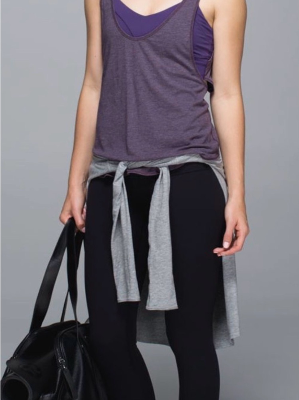 lululemon athletica Purple Layered Tank Top